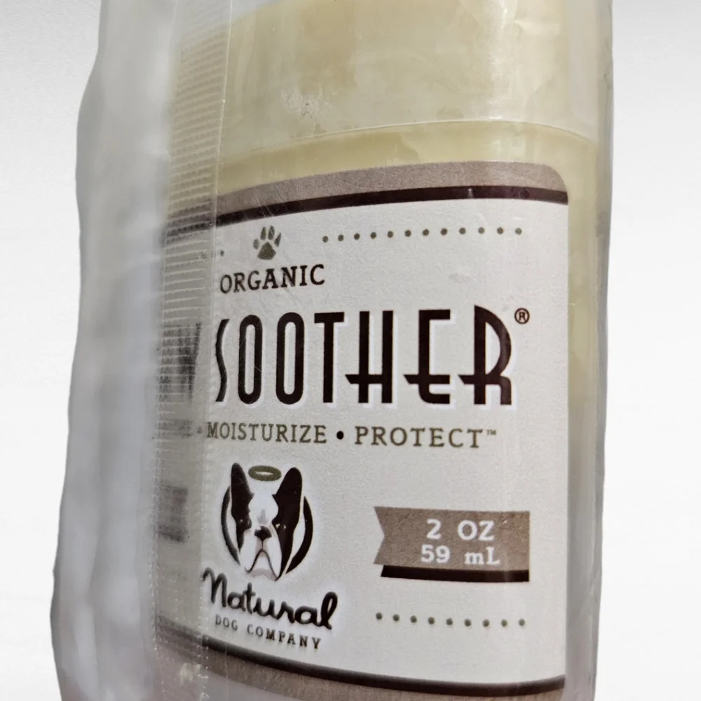 Natural Dog Company Paw Soother Organic Heals Dry Cracked Paws 2oz